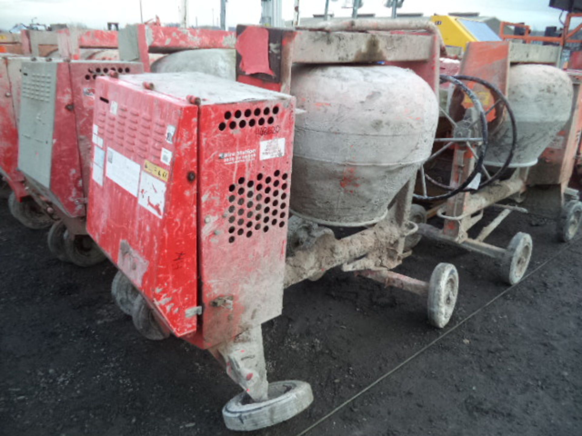 BELLE diesel site mixer (YANMAR)