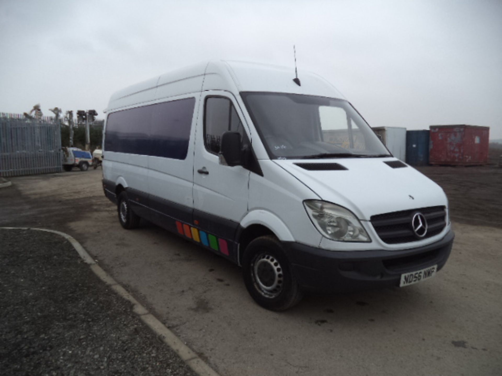 2006 MERCEDES SPRINTER 311 CDi LWB van (ND56 NWP) (MOT Feb 2015) (V5 and MoT in office) (HPI check - Image 2 of 7