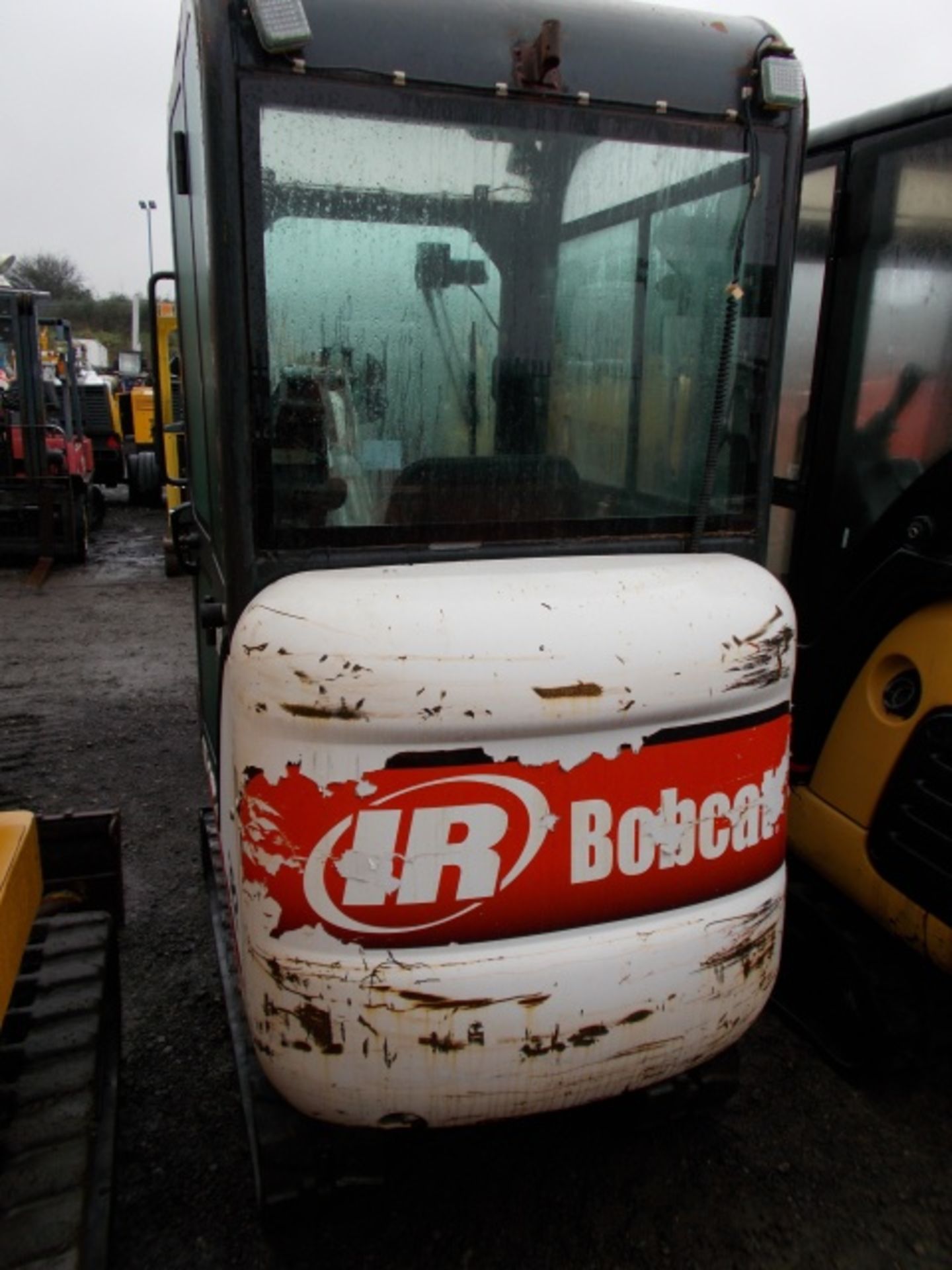 2001 BOBCAT 322D rubber tracked excavator S/n: 223513581 with bucket, blade, piped, cab & Exp tracks - Image 4 of 4