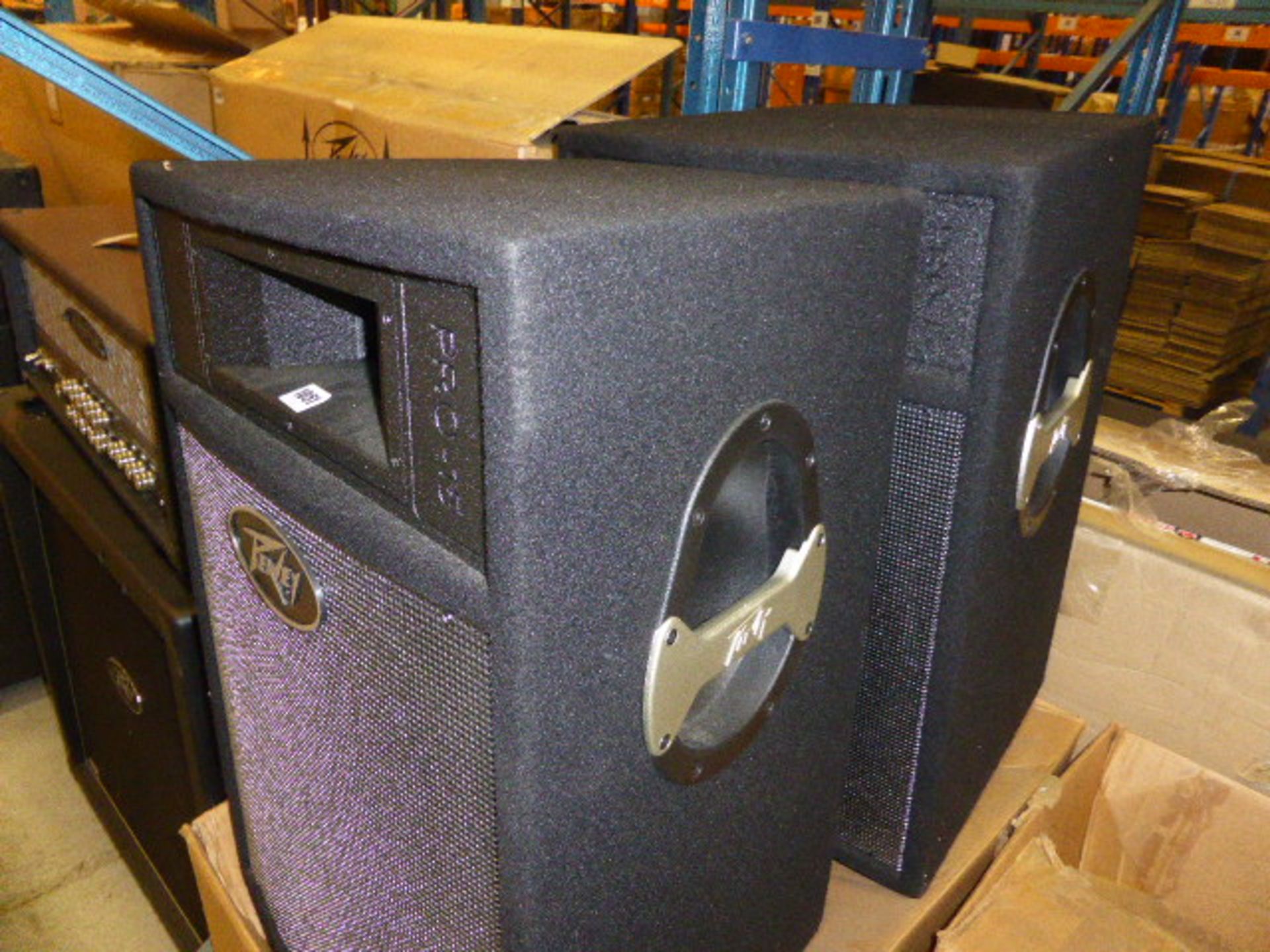 Pair of Peavey Pro 15 PA enclosures - Image 2 of 2