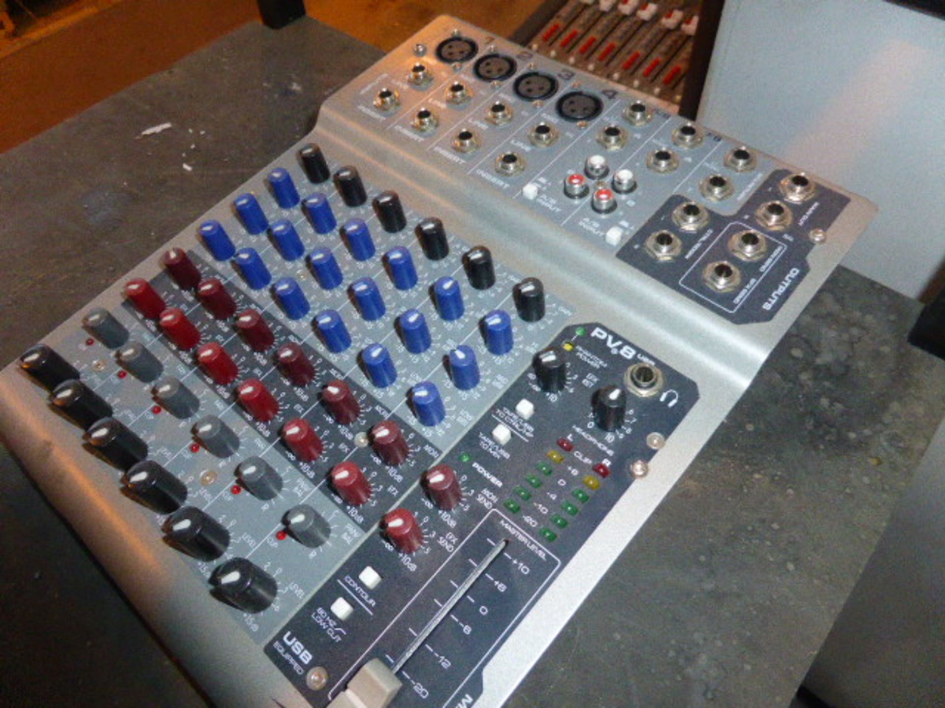 Peavey 8 mixer - Image 2 of 2