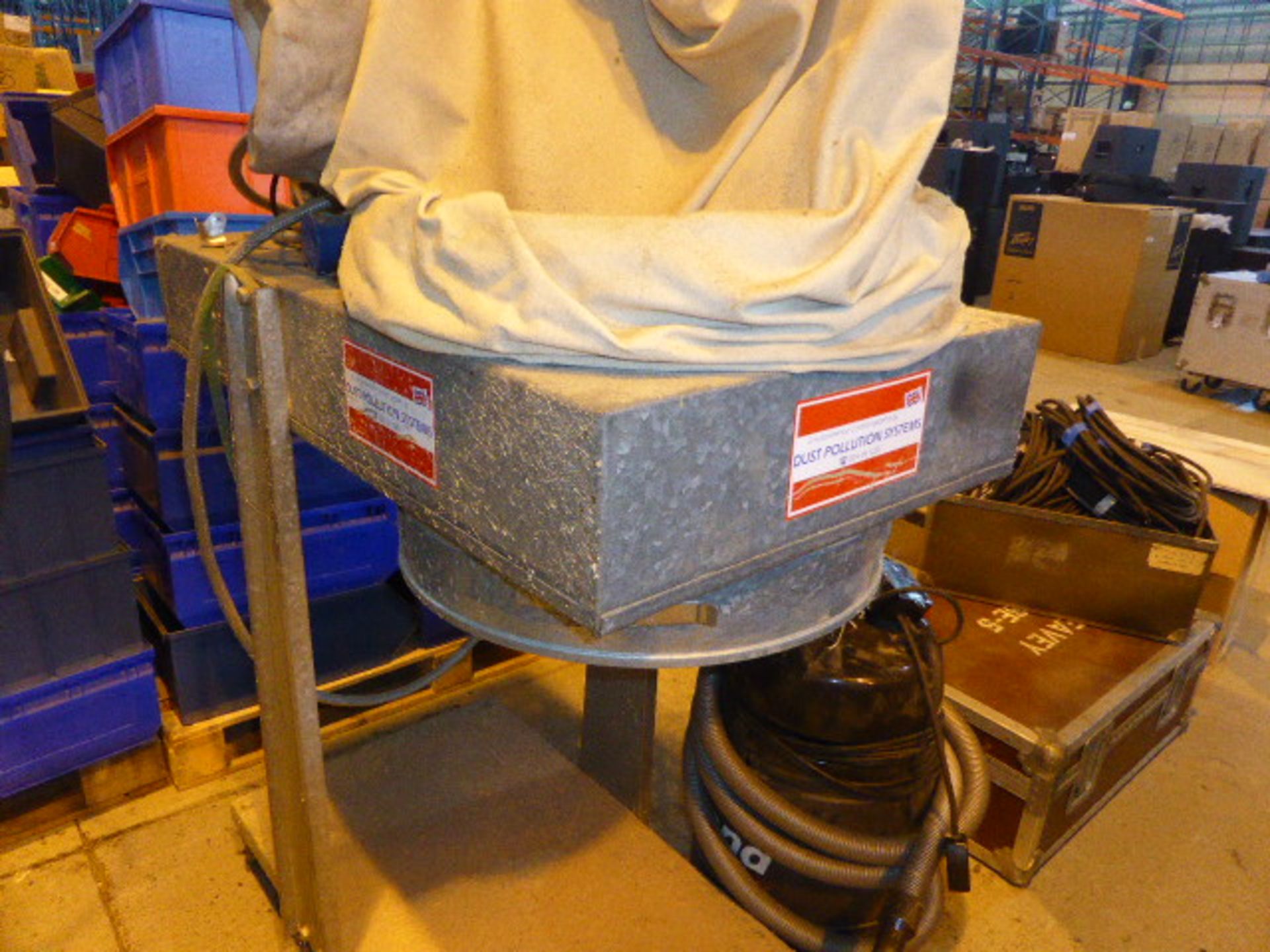 Dust Pollution Systems three phase single bag dust mobile dust extractor together with a range of - Image 4 of 6