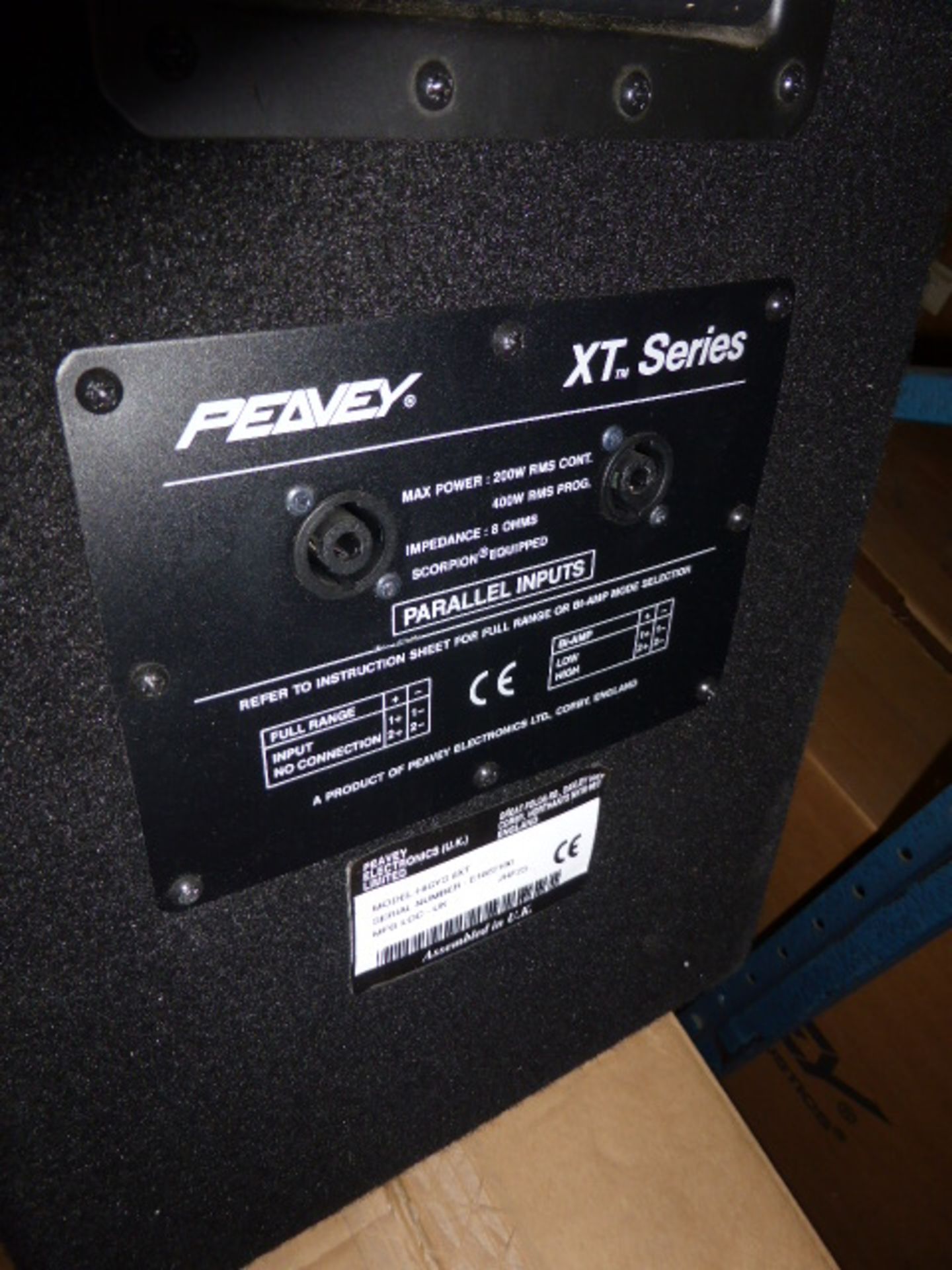 Peavey Hisys 6XT PA enclosure - Image 2 of 2