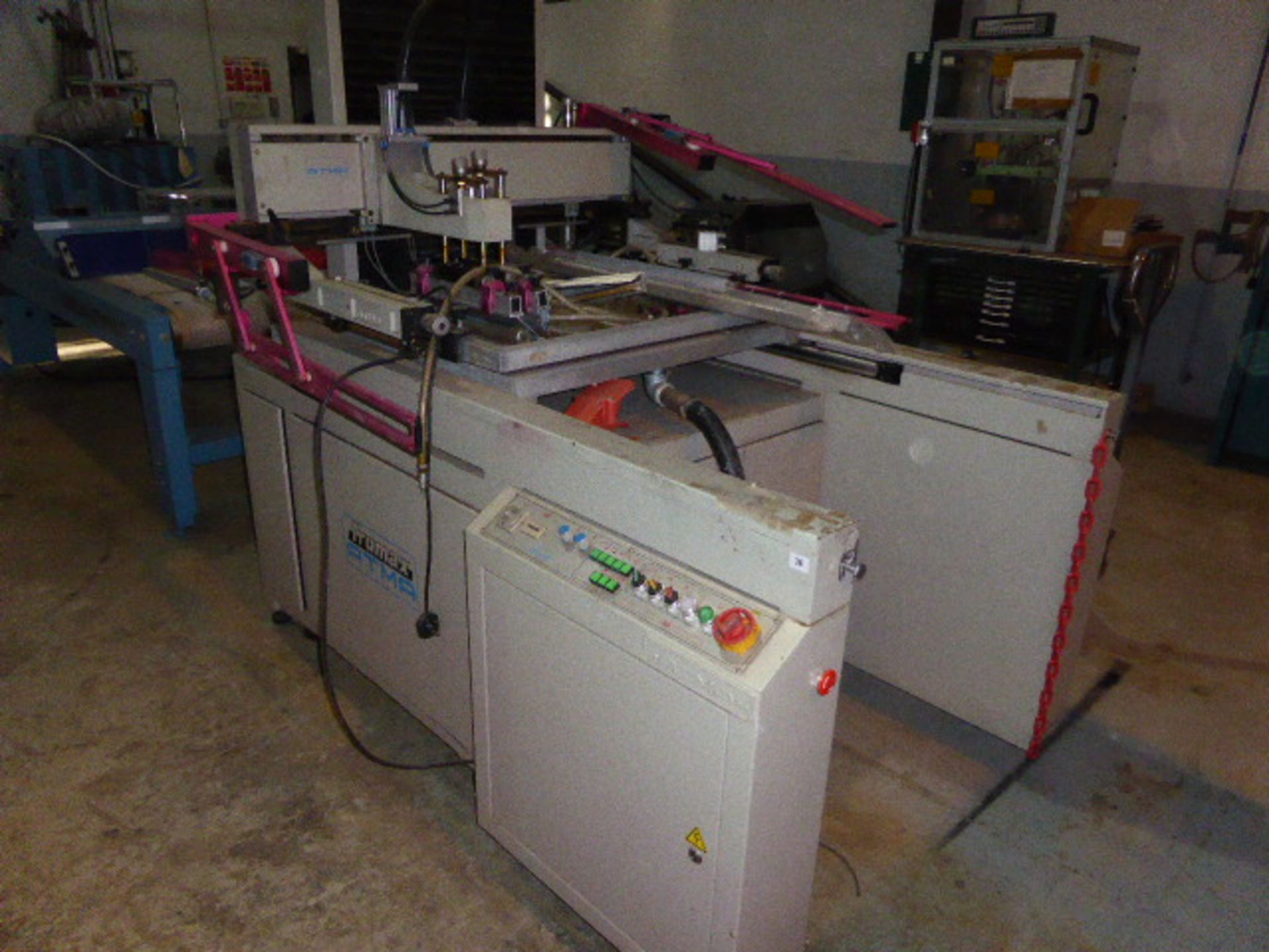 Trumax Atma automated screen printing machine Type: 800HH/E Serial No: 603147