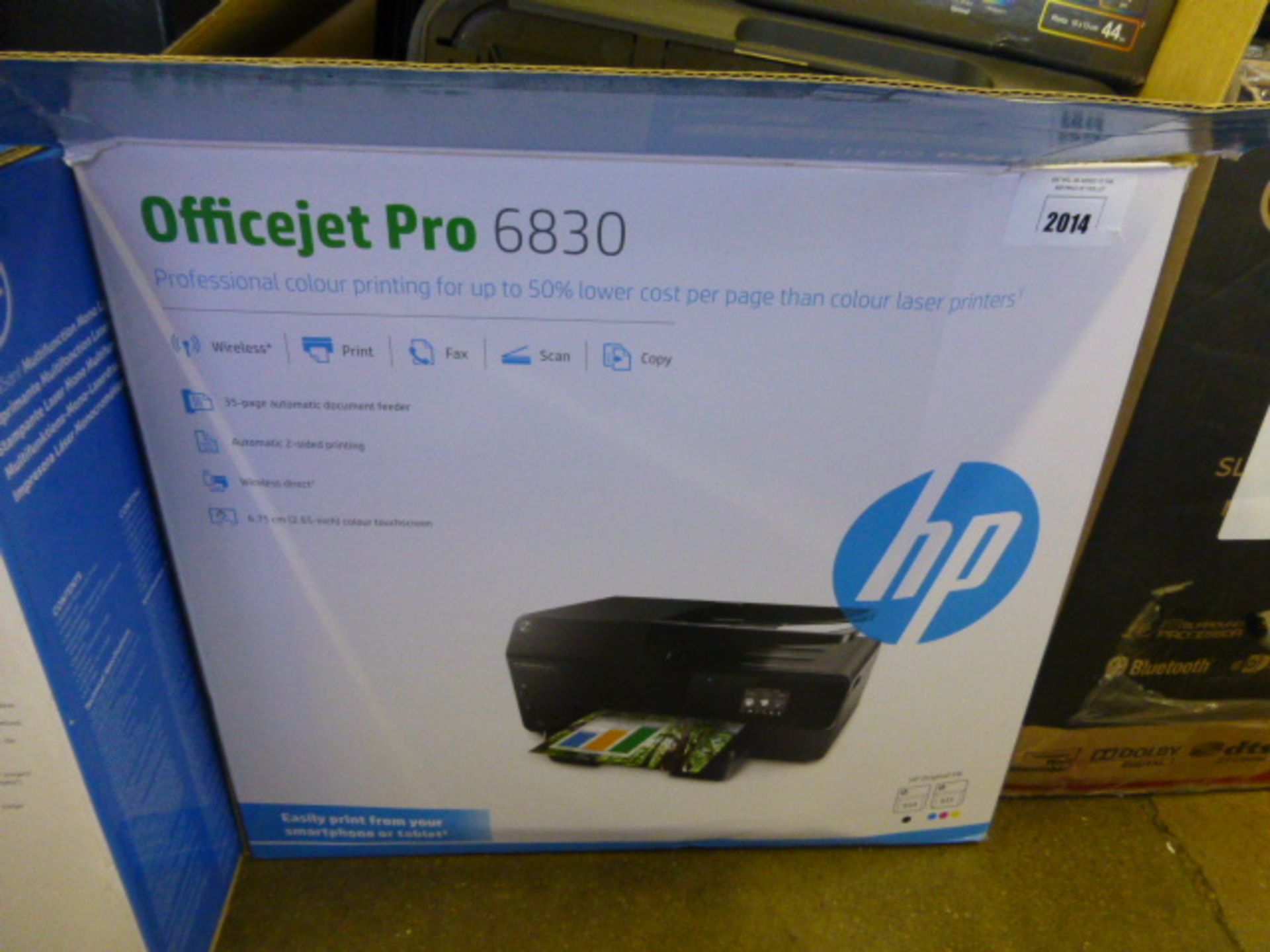 2024  HP Officejet Pro 6830 wireless all in one printer in box