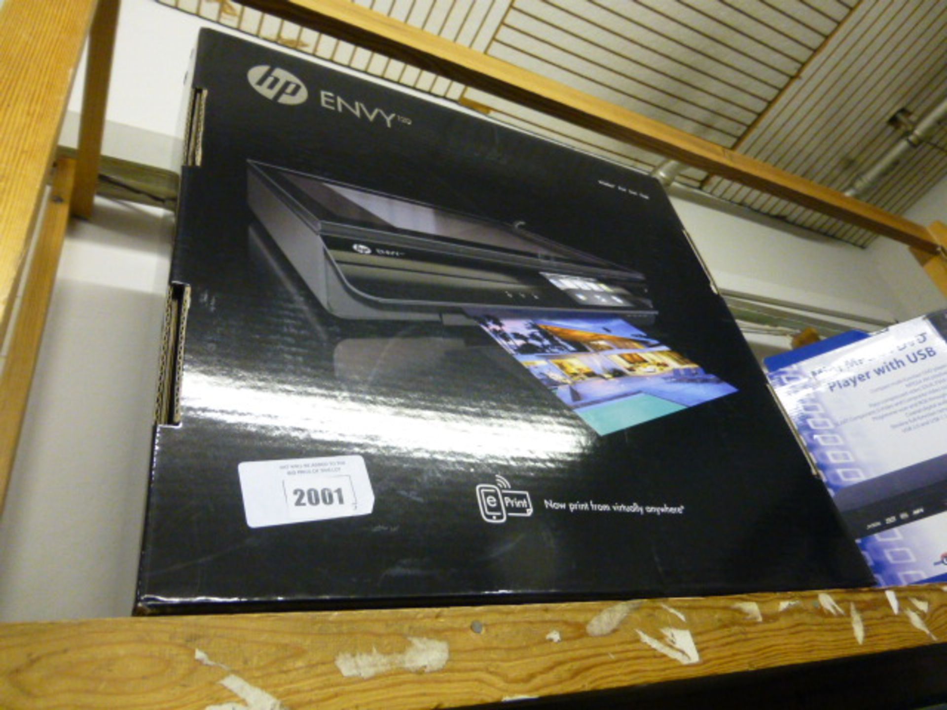 HP Envy 120 wireless all in one printer in box