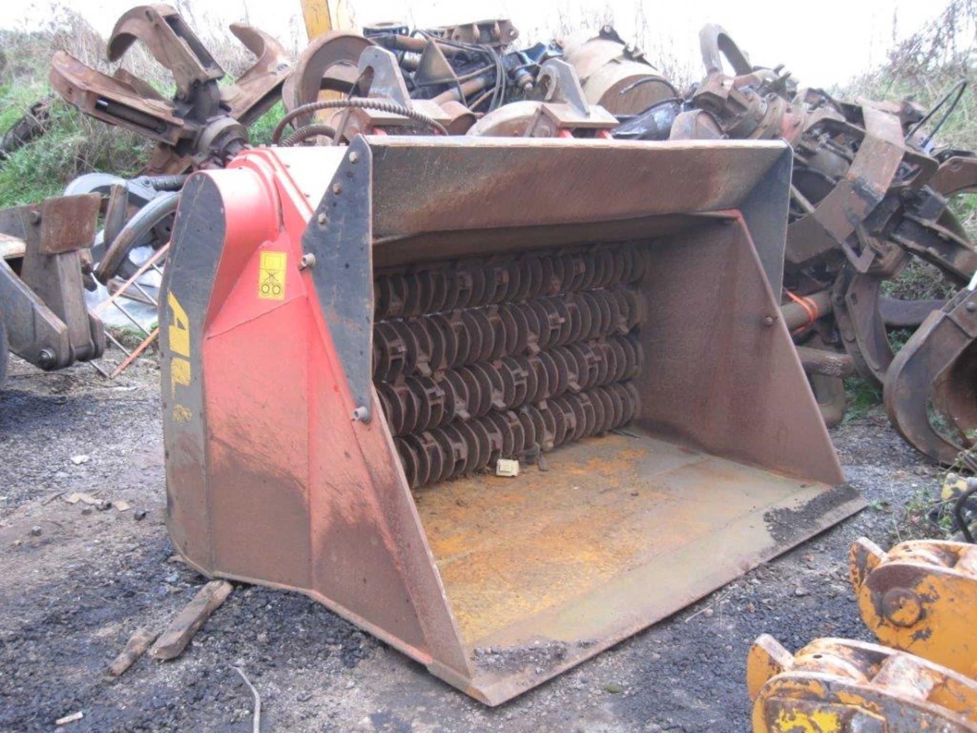 Allu Screening Bucket for Loading Shovel