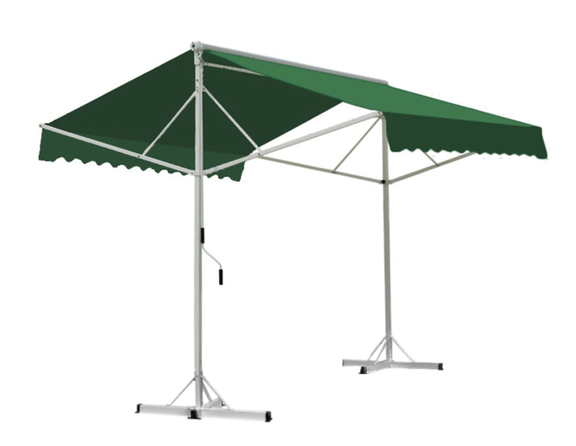 Butterfly Awnings green 3 Metres Long 3 Metre Wide RRP £494