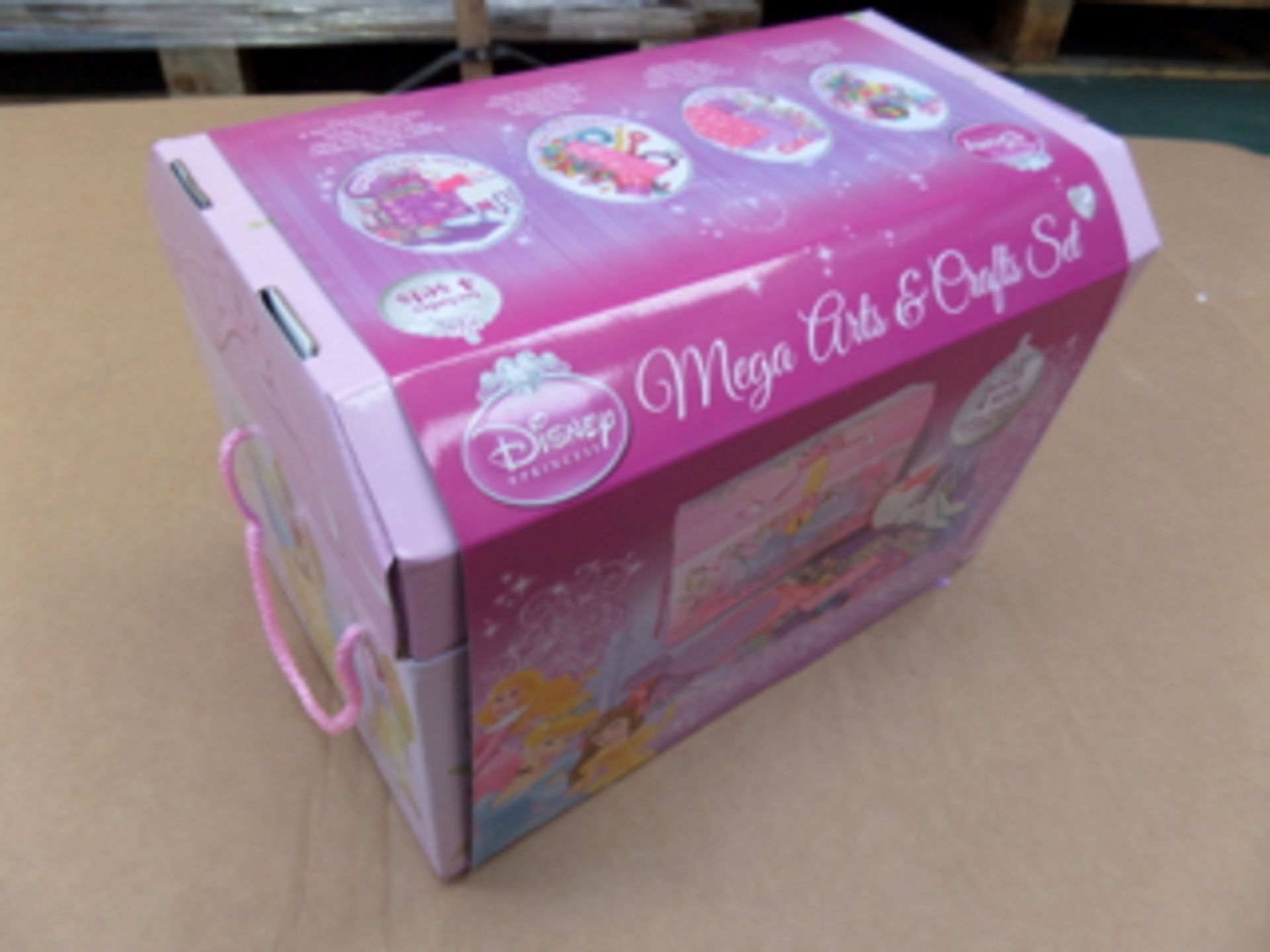 8 x Disney Princess Mega arts and Crafts sets. Includes 4 Sets. Endless hours of crafting fun! - Image 3 of 3