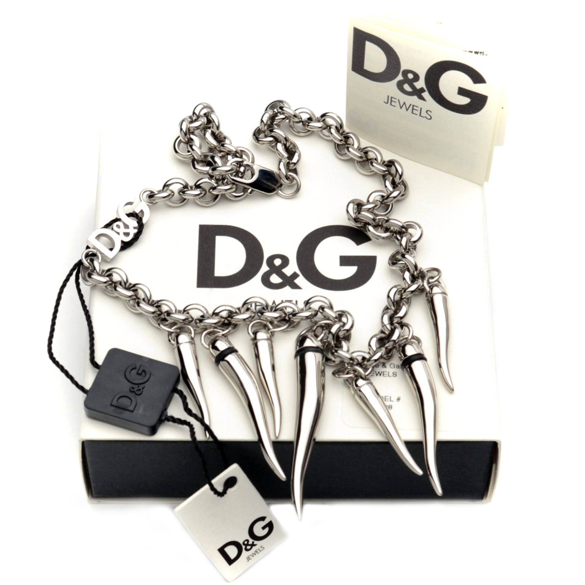 Ladies D&G Pepper Necklace With Seven Horns - RRP: £199 - Brand New and Boxed - Image 2 of 2