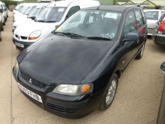 Mitsubishi Space Storage Mirage DI-D 5 door hatchback. Diesel. 1.9Litre.
1 owner from new. Radio/