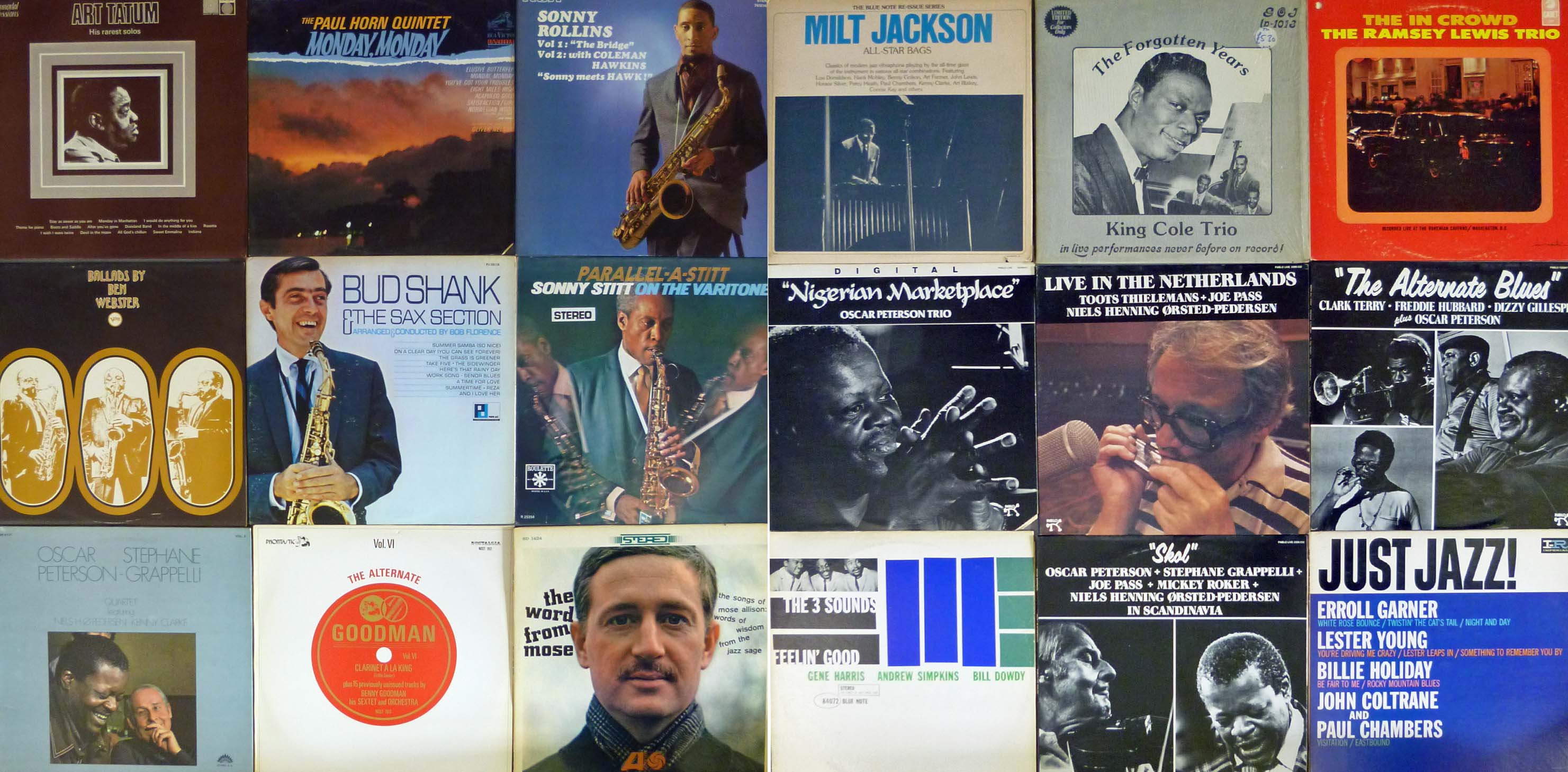 Approx 60 JAZZ LPs, comprises of UK, US and European Pressings. Included amongst is 4 LPs on Pablo