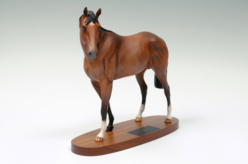 A BESWICK MODEL OF TROY, from the Connoisseur Horses series number 2674 by Graham Tongue 29.8cms