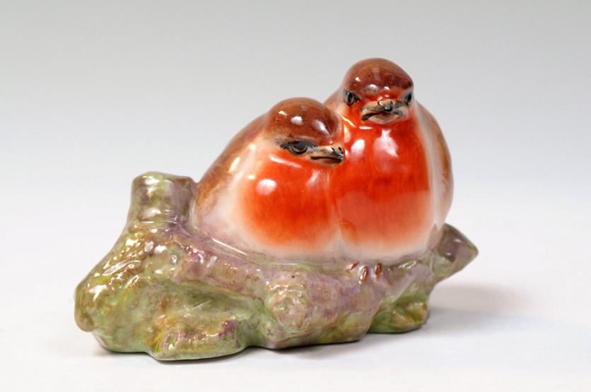 A ROYAL DOULTON GROUP "ROBIN CHICKS", HN2553 number 1069 7.6cms issued 1941 to 1946.