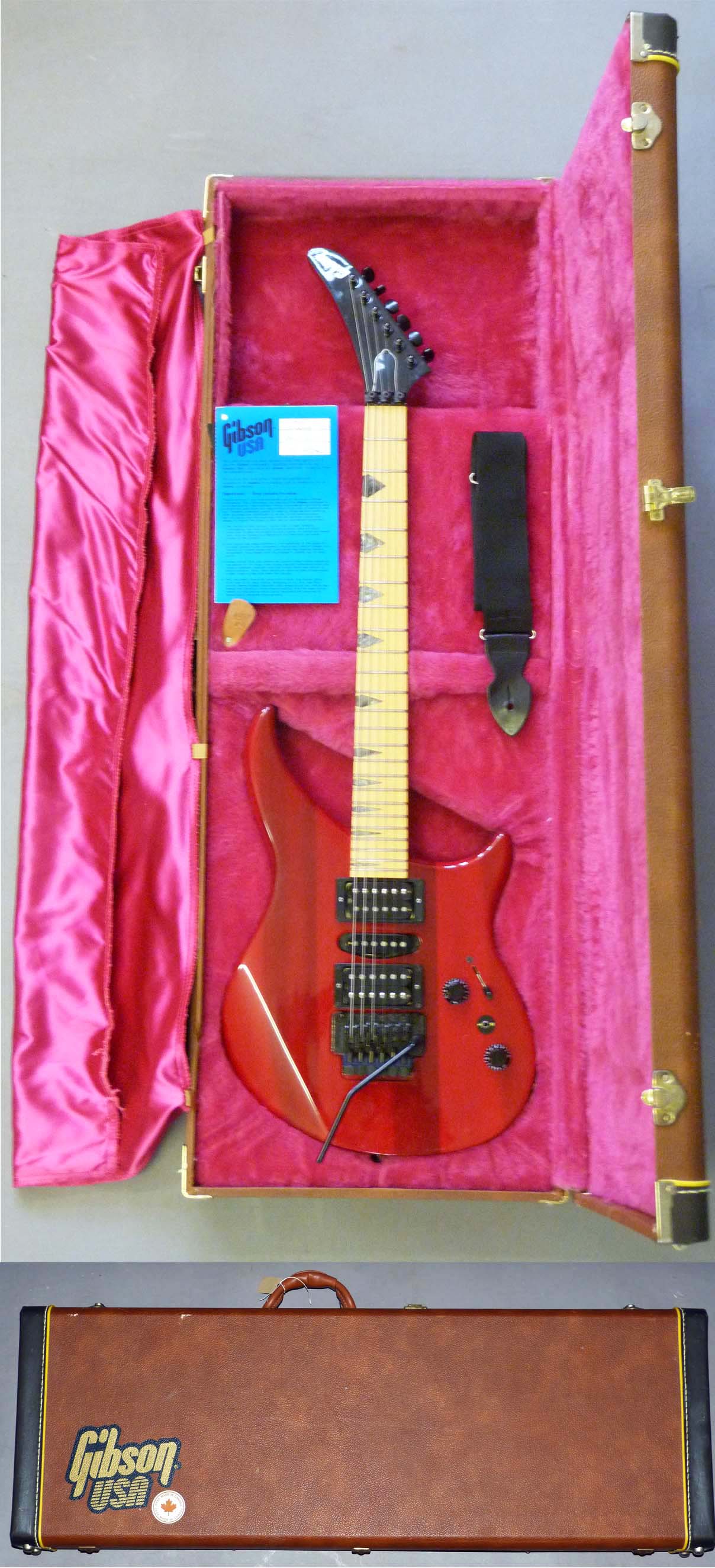 A Gibson M3 Standard RD Electric Guitar Serial No.94018826 with Gibson Case. Made at the Nashville