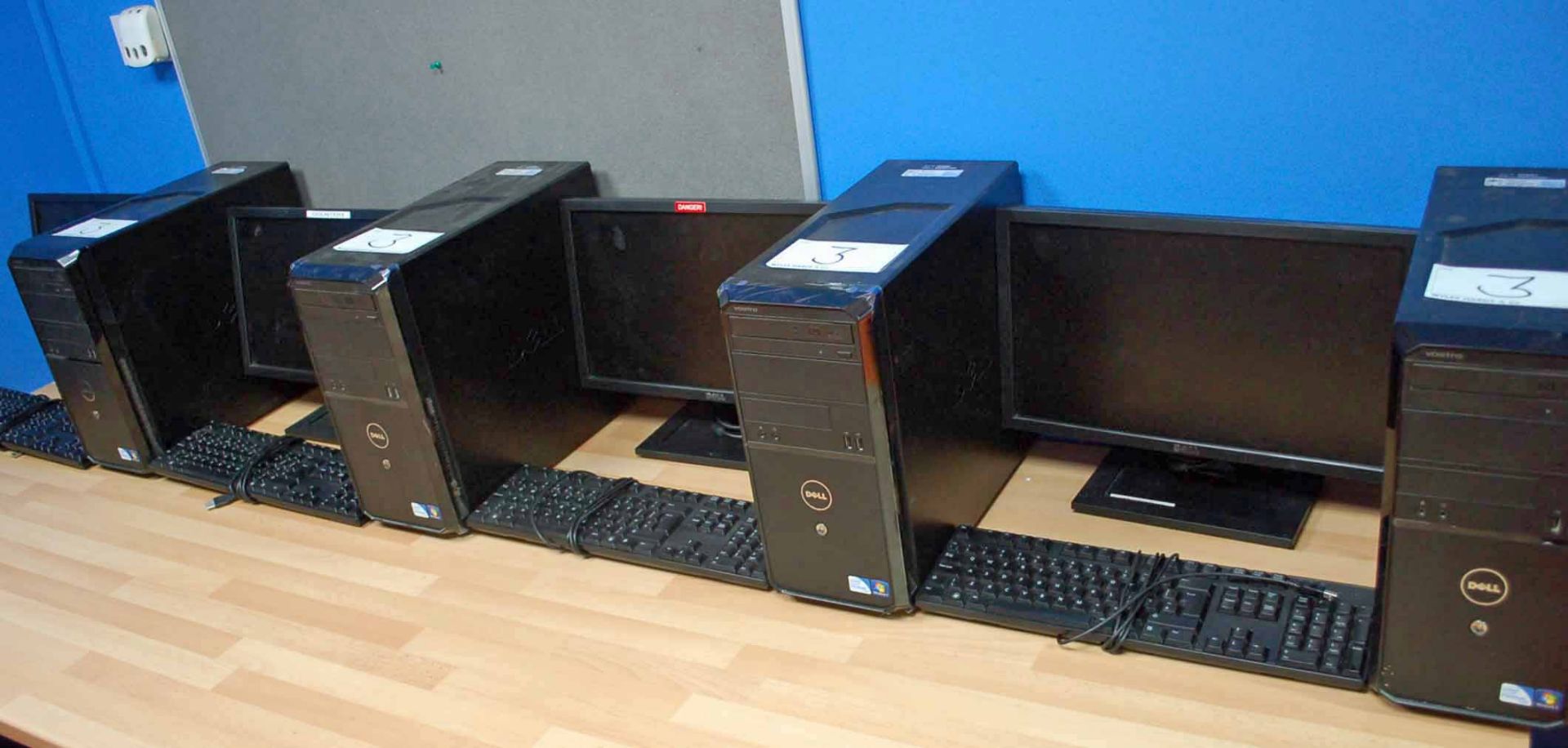 The I.T. Computers and Business Equipment including: Six HEWLETT PACKARD Pro 3100 Series Minitower