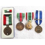 SMALL LOT OF MEDALS Liberation of Kuwait. NATO medal for Kosovo. (4)