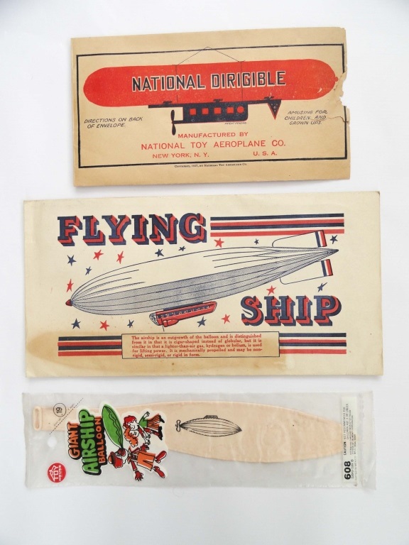1930'S ZEPPELIN & AIRSHIP BALLOON TOYS Toys for children. Mostly 1930's. - Image 4 of 4