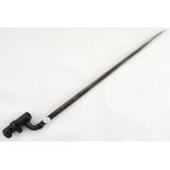 M1853 ENFIELD SOCKET BAYONET Blade length 17.25". Overall 20.75". Bore 18mm.