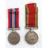 WW2 AFRICAN MEDAL PAIR Africa Service Medal and a 1939/45 War Medal. Both named to 336795 LE