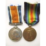 WW1 MEDAL PAIR REYNOLDS CAMERON HIGHLANDERS British War medal and Victory Medal named to S-29839 PTE