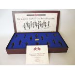 BRITAIN'S LTD EDITION SET DIE CAST TOY SOLDIERS ROYAL ENGINEERS BAND Boxed set of 1:32nd scale, hand