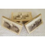 QUANTITY OF BOER WAR STEREOVIEW CARDS Underwood & Underwood Stereoview cards depicting scenes from