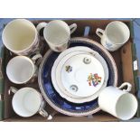 ROYAL COMMEMORATIVE CUPS & PLATES Small lot of Royal Commemortives including Victoria, George V