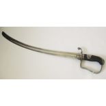 1796 PATTERN LIGHT CAVALRY SWORD A good example of the light cavalry sabre (saber) carried by