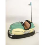 LARGE BUMPER CAR RADIO CASSETTE PLAYER Am-Fm-LW radio cassette player in the form of a bumper car.