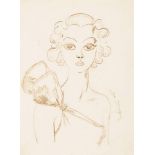 Kees van Dongen
(Delfshaven 1877 - Monte Carlo 1968)
Portrait de femme (ca. 1930)
Signed m.r.