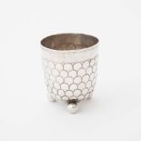 A silver beaker Neurenberg, 1766-1769, Johann Jacob Rösch (Rosenberg 4301) With a pattern of