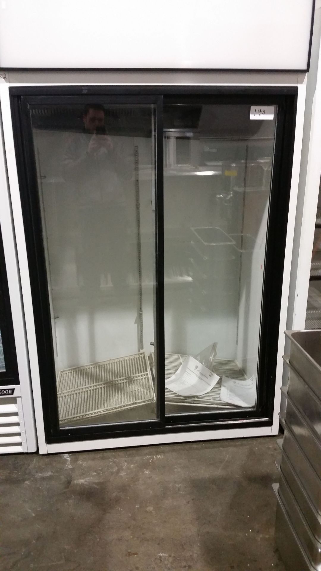 Coldstream 2 Glass Sliding  door cooler                       Model RSS-48