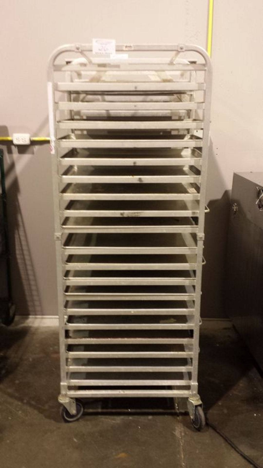 Bakers rack with 19 trays