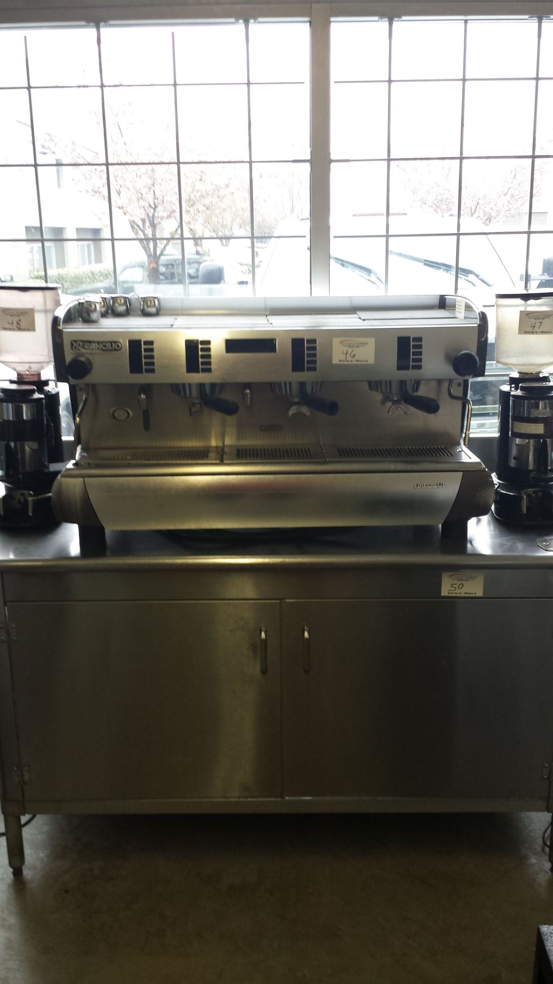 Rancilio class 10 - 3 head                   cappuccino maker