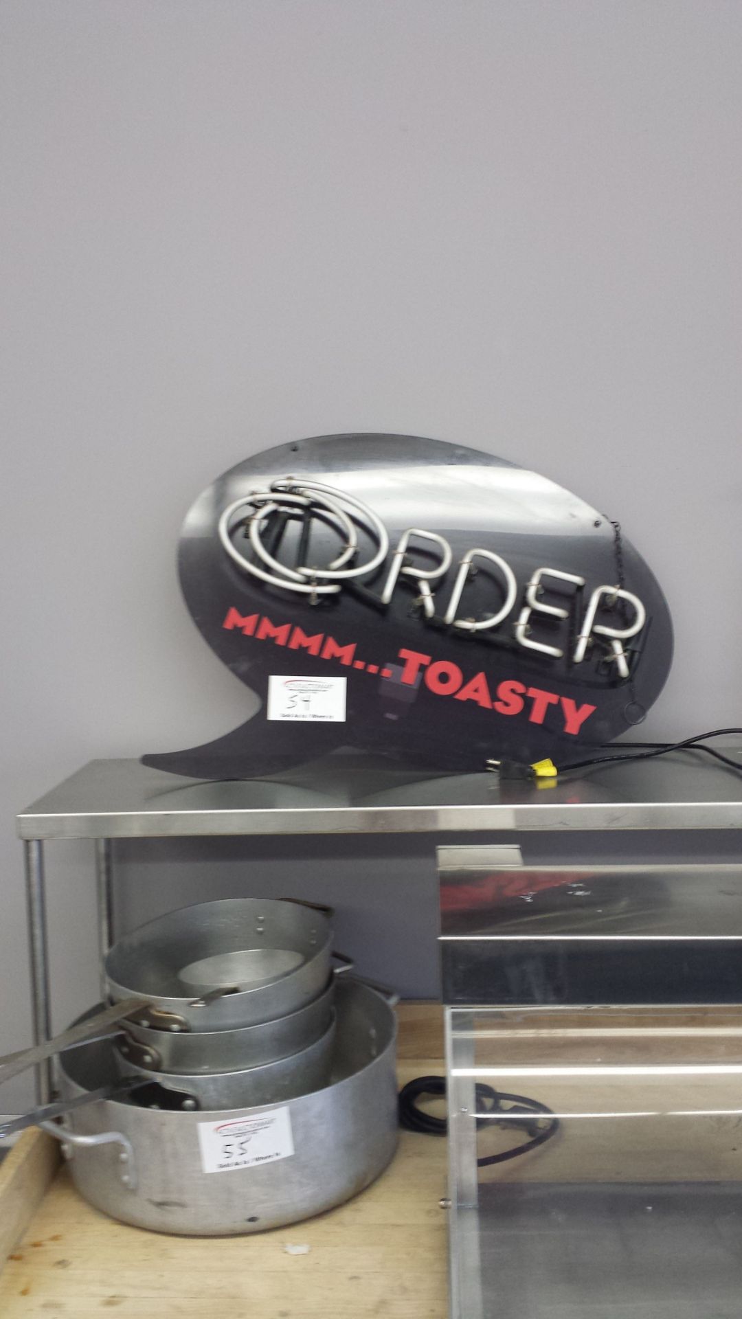 Neon ORDER sign