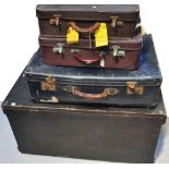 An early 20th century seaman's chest and