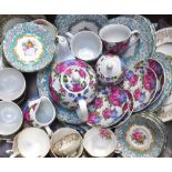 A part Royal Albert "Enchantment" tea service and further tea wares. CONDITION REPORT Twelve tea