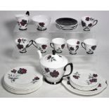 A Royal Albert "Masquerade" part tea ser