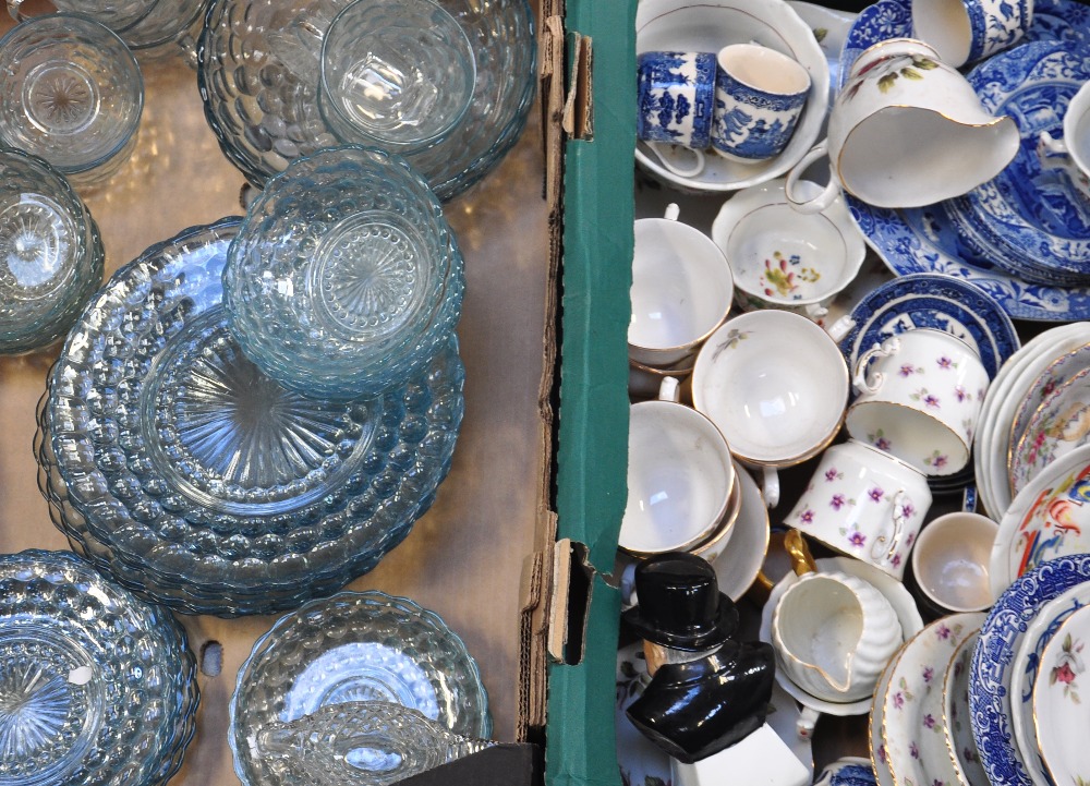 A quantity of ceramics and glassware to