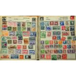 A collection of three stamp albums relat