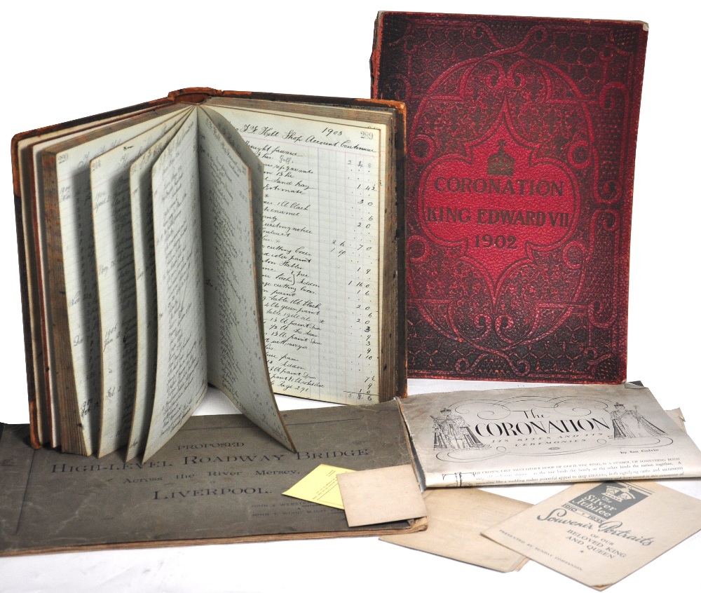 A King Edward VII 1902 Coronation book,