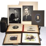 Two photograph albums containing Edwardi