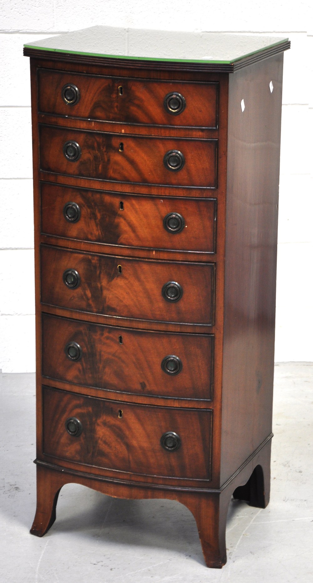 A late 19th early 20th century mahogany