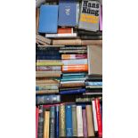 Four boxes of books relating to history, literature etc.