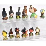 A collection of eleven Beswick birds and a Royal Worcester sparrow 3236 (12).