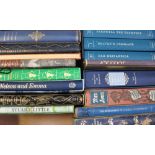 A small quantity of Folio Society books and history books.