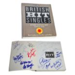 GAMBACCINI, PAUL, RICE, TIM, RICE, JO; British Hit Singles, 1987 signed by numerous artists to the