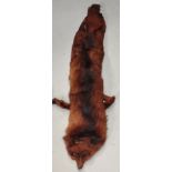 A fox fur shoulder wrap retailed by Seko.  CONDITION REPORT Good vintage condition- no visible signs