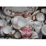 A quantity of teaware, dinnerware and ceramics to include Royal Standard, Royal Albert and Aynsley.